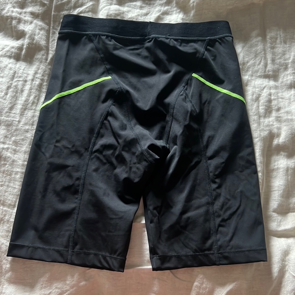 Skims contour mesh biker shorts